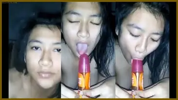 Janda Sange Colmek Pake Botol Parfum