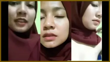 Nemenin Vcs Janda Hijab Yang Lagi Sange