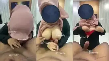 Ukhti Rara Hijab Cantik Pasrah Servis Kasur