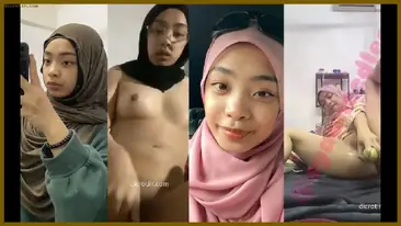 Versi Lengkap Jilbab Lugu Kacamata Berakhir Colmek Pake Timun Gede